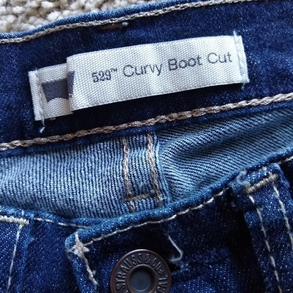 Levi's 529 Curvy Bootcut Jeans - Picture 4 of 6